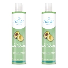 Shampoo Aguacate Sheló Nabel Pack Hidratación Profunda