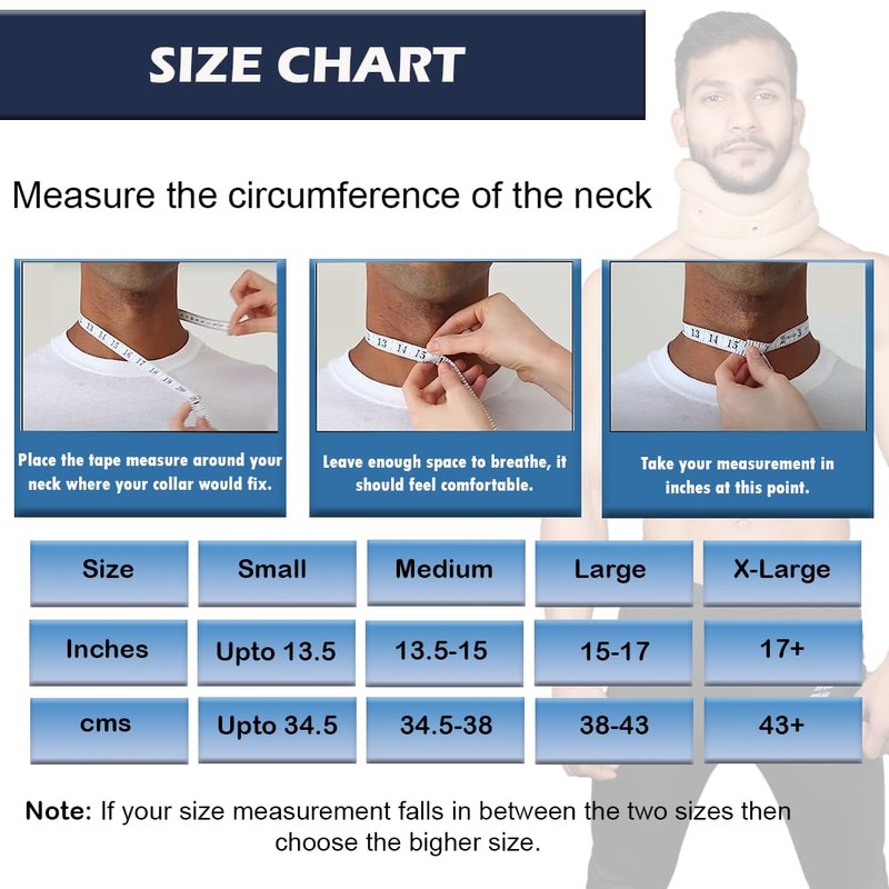 Wonder Care Soft Cervical Collar adjustable Collar Neck Support Brace