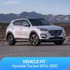 Nilight Window Rain Guards for Hyundai Tucson 2016 2017 2018