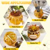 LET’S Resin Honey Jar Resin Molds Silicone, Large Resin Jar