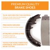 EXPPOWER Rear Brake Drum Shoes Set for 2005-2006 Honda CR-V
