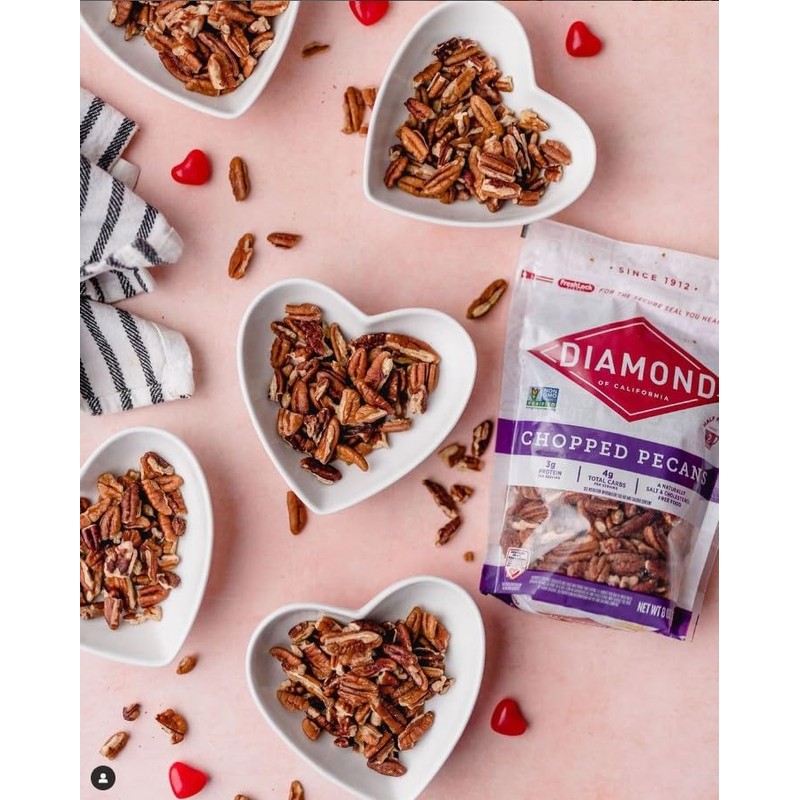 Diamond of California Chopped Pecans 8 oz