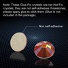 Jollin Glue Fix Crystal Flatback Rhinestones Glass Diamantes Gems for