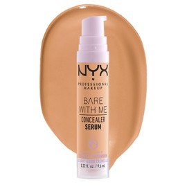 NYX Professional Makeup Bare With Me Concealer Serum, suero  corrector ligero de cobertura media con fórmula vegana, hidratación hasta por 24H, 9.6ml 