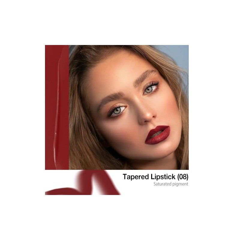 evpct Juego de Lápiz Labial y Delineador de Labios Mate