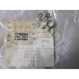 NOS Piaggio Aprilia Vespa Fuel Level Gauge Hose Clamp 10mm CM002904 Qty 2