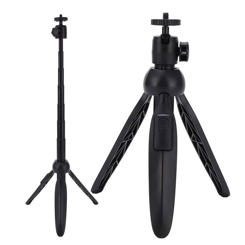 Mini Selfie Tripod with Wireless Remote Control 360° Rotating Ball