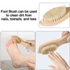 Beomeen Pumice Stone Brush for Feet 4 in 1, Bamboo