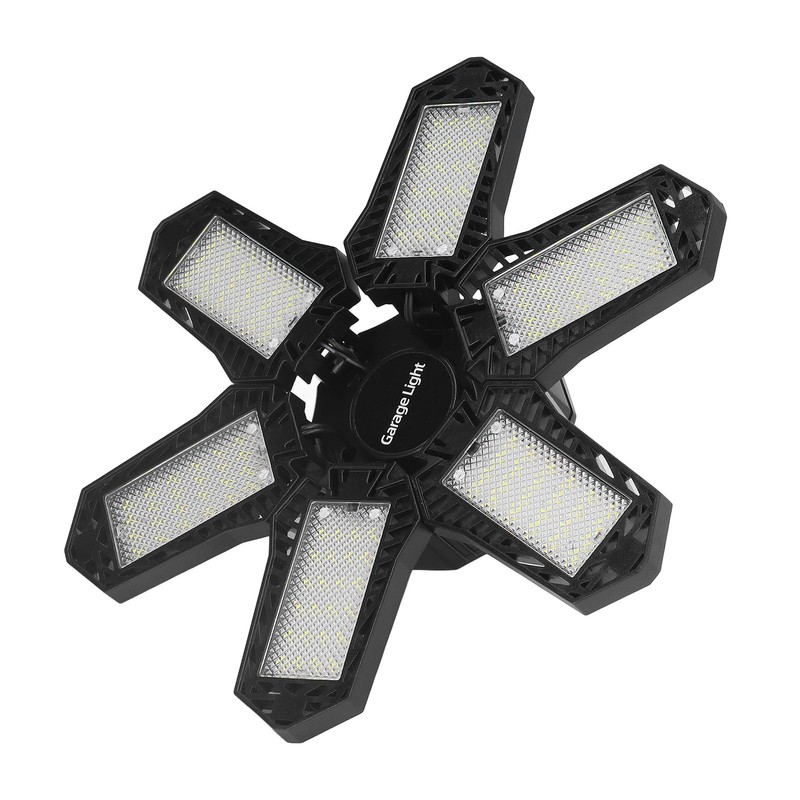 LED Garage Light 1800LM 24W 6 Leaf Foldable Good Heat