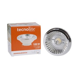 Tecnolite Foco LED Ar111, Atenuable, 15 W, Base G53, Luz Blanca 4 000 k, Volts: 100 - 127 V, Tecnolite