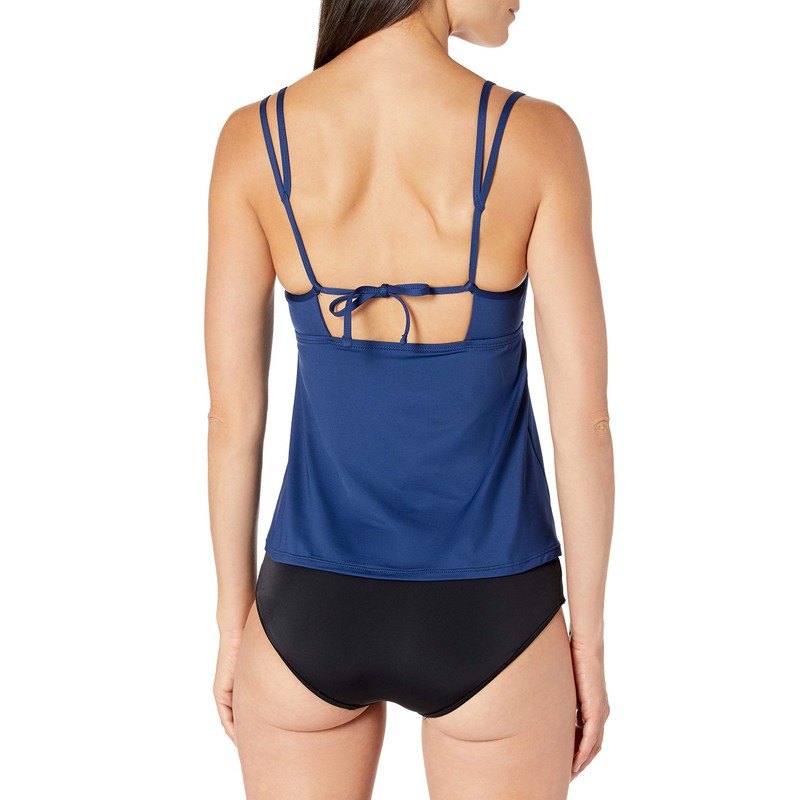 BCA by Rebecca Virtue Tankini para Mujer, Agua Profunda, M
