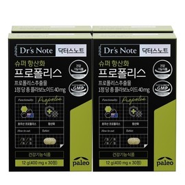 Paleo 닥터스노트 슈퍼항산화 프로폴리스 4박스 4개월분 Dr. Snote Super Antioxidant Propolis 4 Boxes (4-Month Supply)