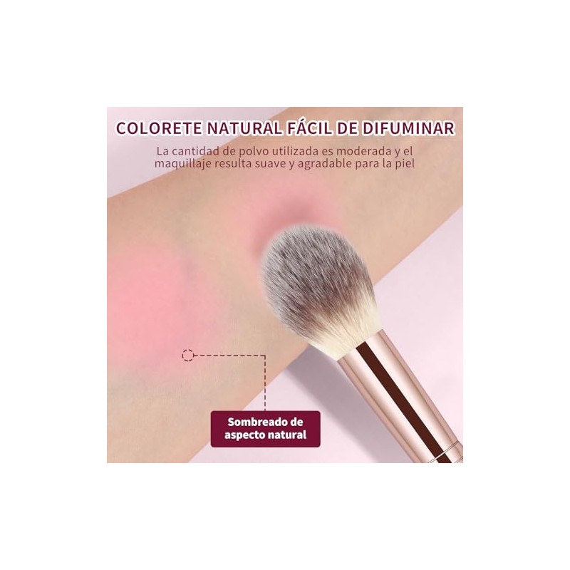 MAANGE 12Pcs Brochas Maquillaje