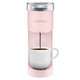 Keurig K-Mini Single Serve K-Cup Pod Coffee Maker, Featuring An Ultra-sleek Design, Dusty Rose