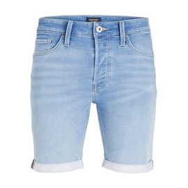 JACKJ&JONES JJIRICK JJICON GE 382 I.K S EXP Men's Shorts, Blue Denim