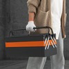 Nightcore 27” x 21” x 8.5” Metal Tool Box, 5-Tray