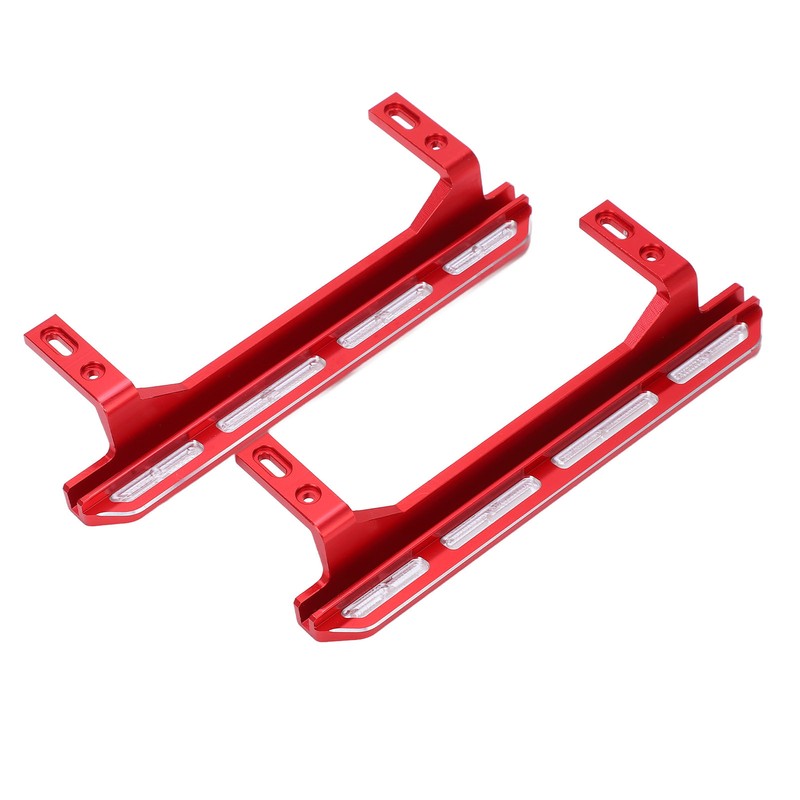 1Pack RC Side Pedal Metal Simulation Step Plate Running Board