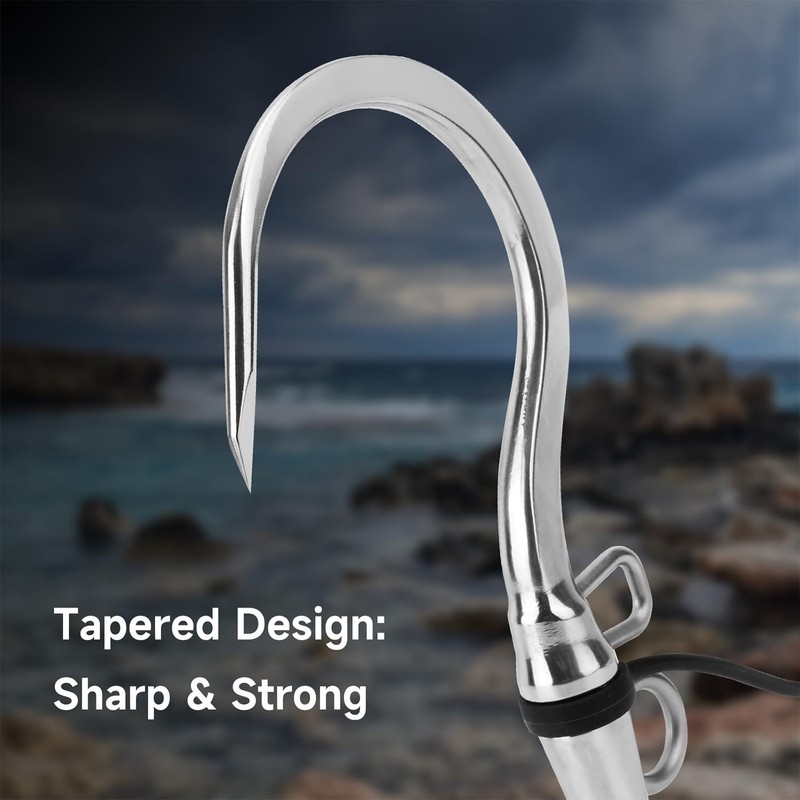 SAN LIKE Flying Gaff Hook with 6M Rope, Fishing Sea