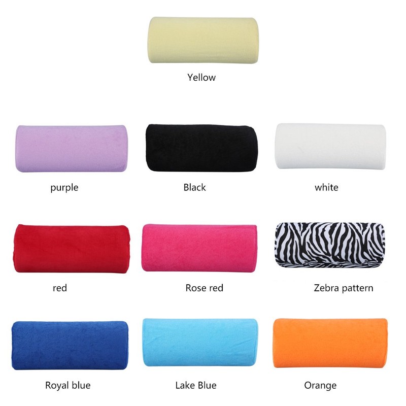 10 Colors Salon Hand Rest Cushion Detachable Washable Nail Art