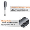 HARFINGTON M22x2.5 Metric Thread Tap 6542 Cobalt High-Speed Steel TiCN