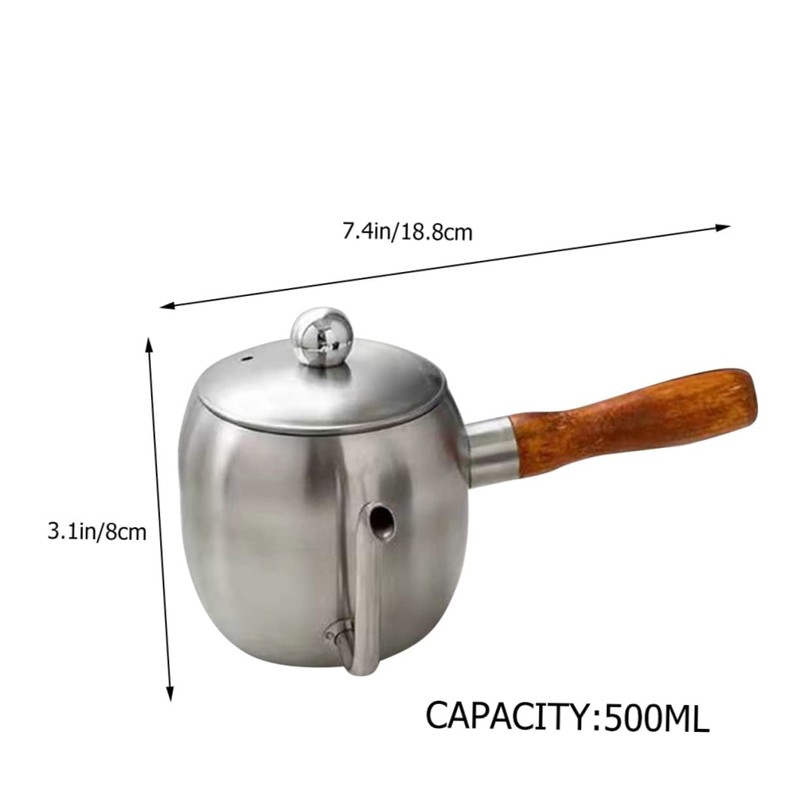 NOLITOY Coffee Kettle with Handle Gooseneck Pouring Design for Precise