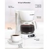 EUROSTAR 12-Cup Coffee Maker (White)