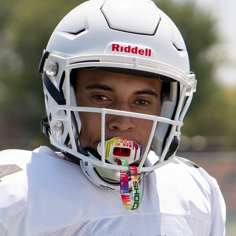 Shock Doctor OSFA-OSFA 150-RWBFLG MG Retaining Strap Red/White/Blue