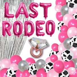 Cowgirl Bachelorette Party Decorations Naughty, Last Rodeo Bachelorette Party Decorations Nashville Bridal Shower Decorations, Bachelorette Balloons Decor Favors Supplies Disco Bride To Be Decorations