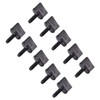 uxcell M4 x 12mm Thumb Screw Bolt Hand Driven Spade