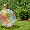 Intex Jumbo Inflatable Ball with Colorful Dot Pattern, Multi, 42"