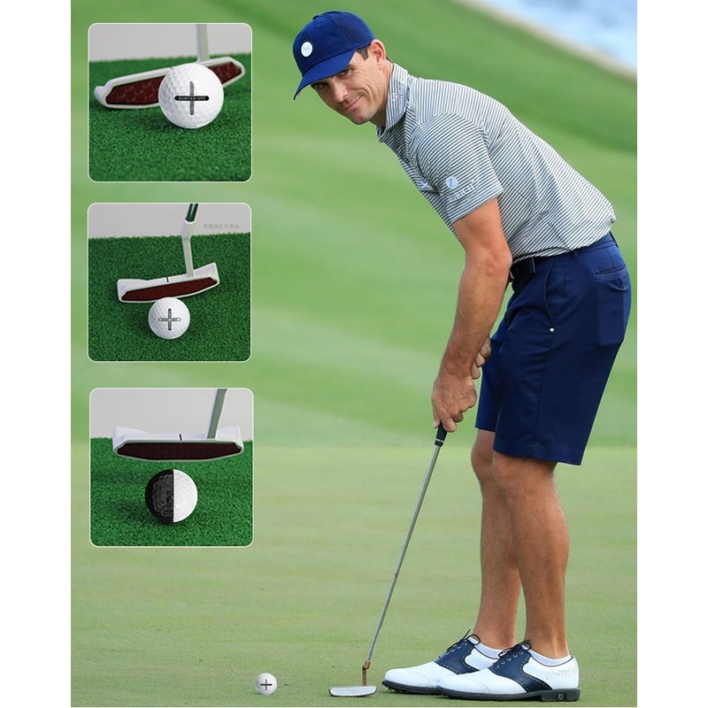 CAITON Golf Putting Training Balls - Improve Accuracy, Visualization Putt
