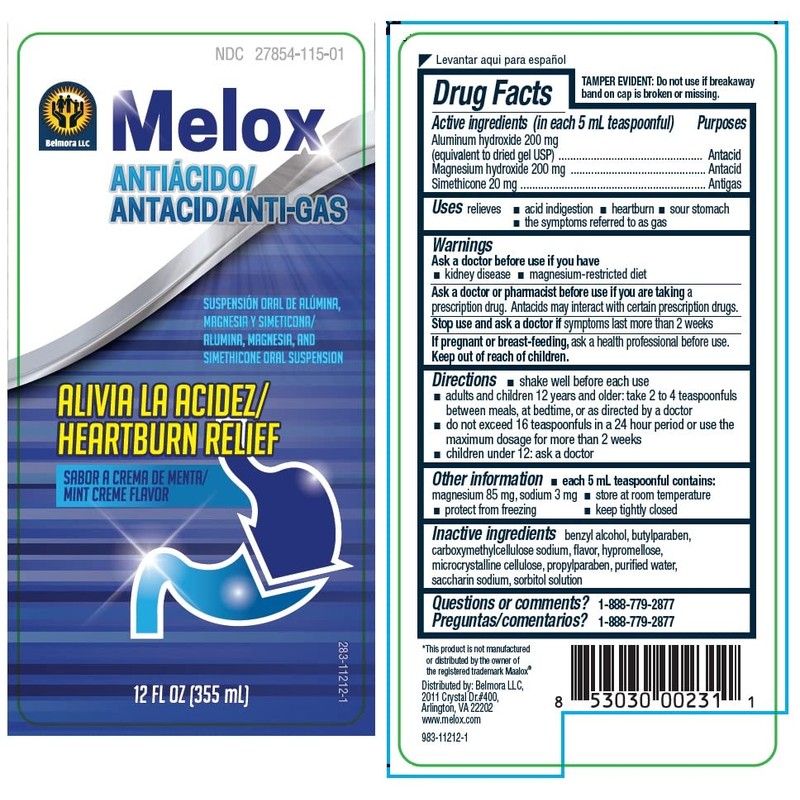 Melox for Heartburn Relief