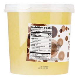 Tea Zone 7 lbs Lemon Popping Pearls