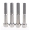 4x Conical Titanium Brake Caliper Screw for Ducati Monster 696