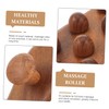 IWOWHERO Deep Tissue Massage Brush Portable Arm Body Supply Wood