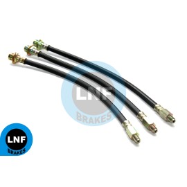 LNF BRAKES Ford Falcon Ranchero Squire Brake Hose Front Rear Set X3 60 61 62 63 64