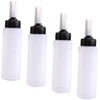TOVINANNA 2sets Hair Applicator Bottle Refillable Empty Hair Dyeing Bottle