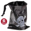 PartyPack Pirate Gold Coins Treasure Bag Set - 12 x