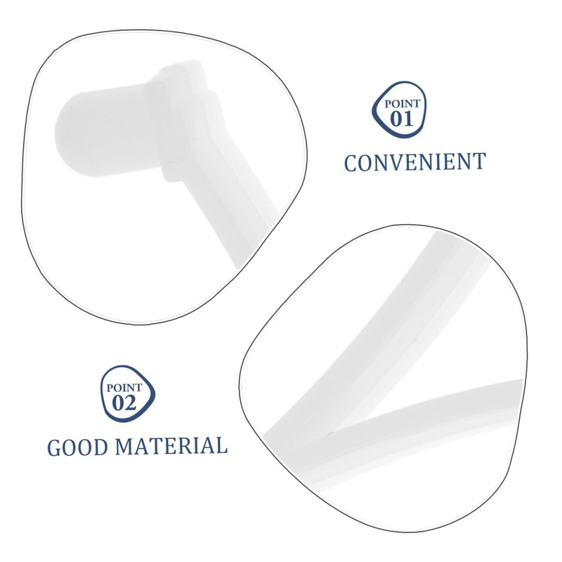 Mipcase 8Pcs Pool Cleaning Tool Replacement Clips for V Shaped