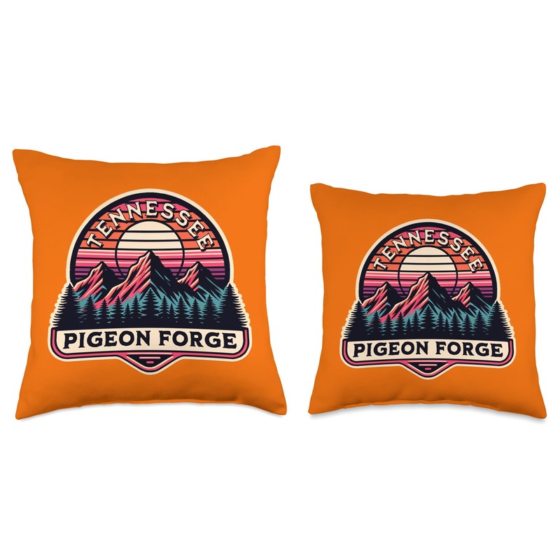 Pigeon Forge Throw Pillow