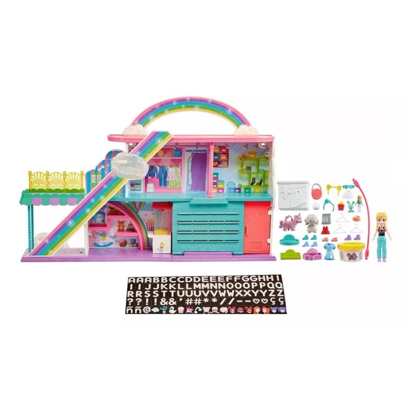 Polly Pocket Centro Comercial De Dulces Sorpresas Set Juego
