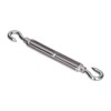 5Pcs Turnbuckle Hook and Hook Wire Rope Tension 304 Stainless