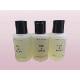 SALT & STONE SANTAL & VETIVER SALT & STONE BODY WASH 1.18 OZ NWOB LOT OF 3