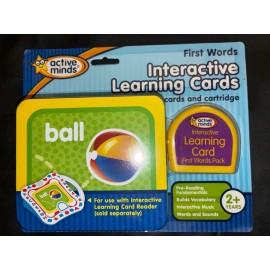 Active Minds Interactive Learning Cards First Words New