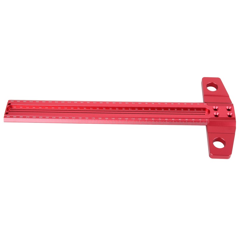 T Square Ruler Aluminum Alloy Removable Woodworking Scriber Art Framing