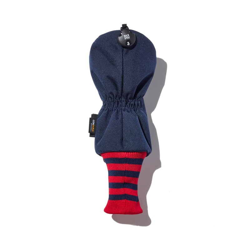 CORDURA Nylon Fairway Headcover (Navy x Red)