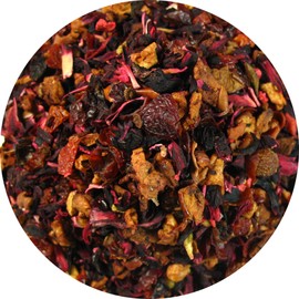 Strawberry Kiwi Iced Tea, Blended beautifully with Caffeine free dried Kiwi and Strawberries– 4 Oz Bag