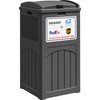 Greesum 33 Package Delivery Box for Outside, Patio Waterproof Resin