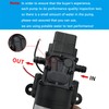 DC 12V Diaphragm Pump, Self-Priming Sprayer Pump, 1.2 GPM 87