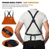 ARCCAPTAIN Leather Welding Work Apron 24" X 36" Heat Flame